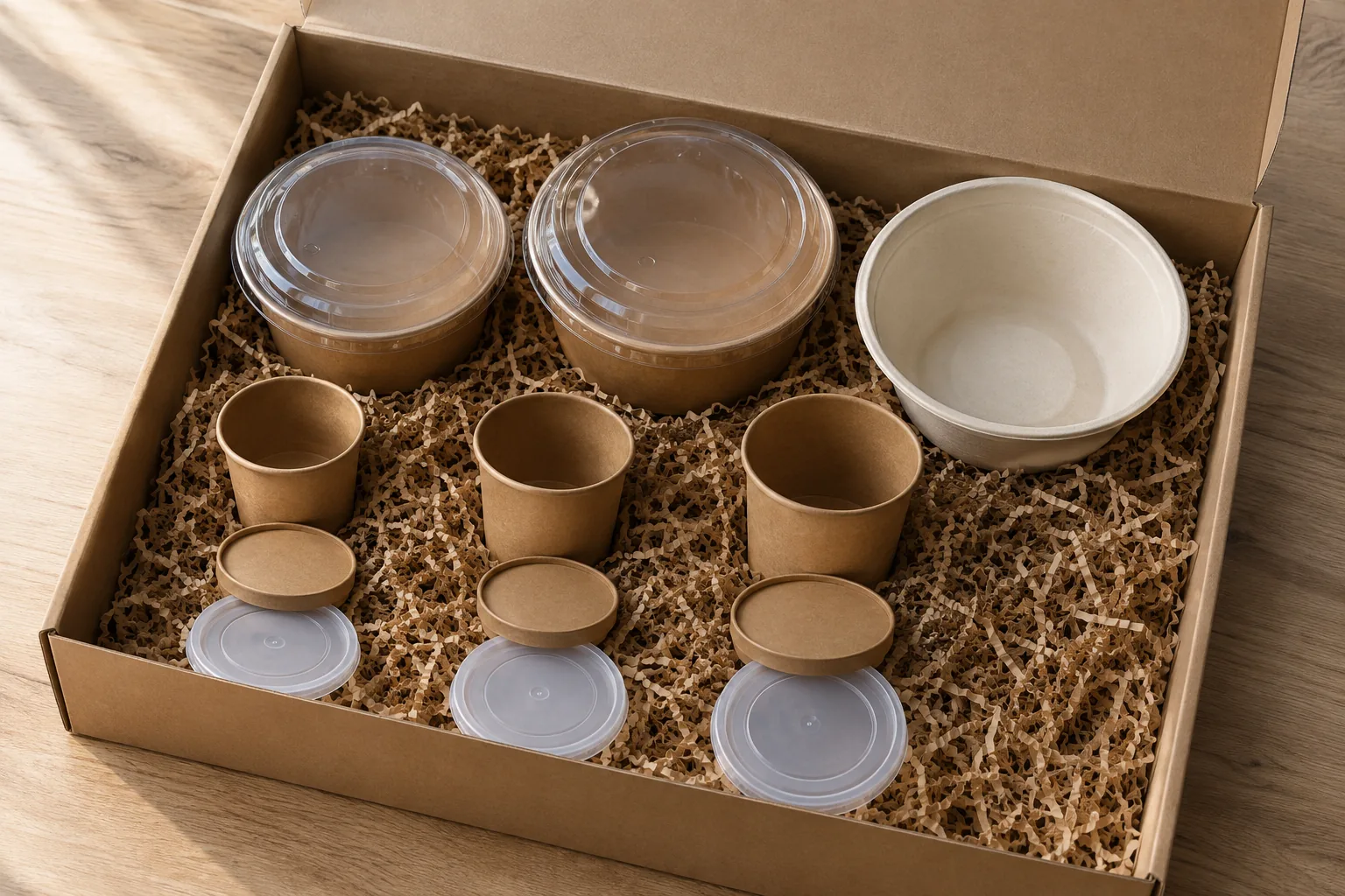 Salads, soups & noodles sample kit