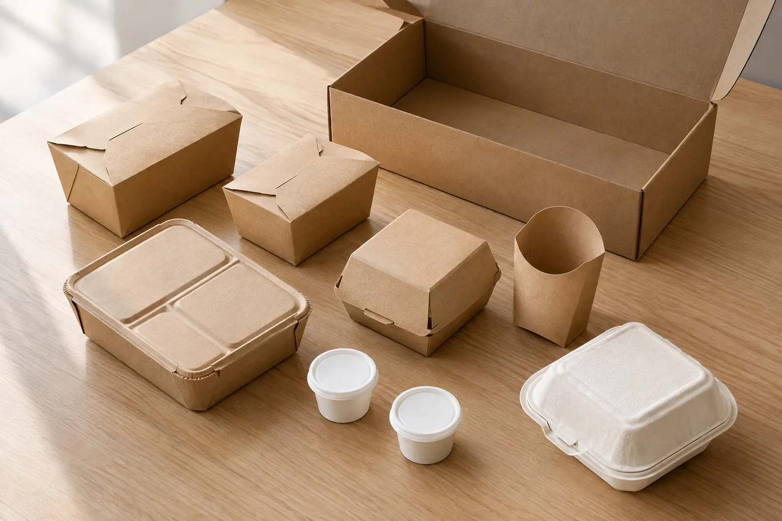 Takeaway & quick service sample kit
