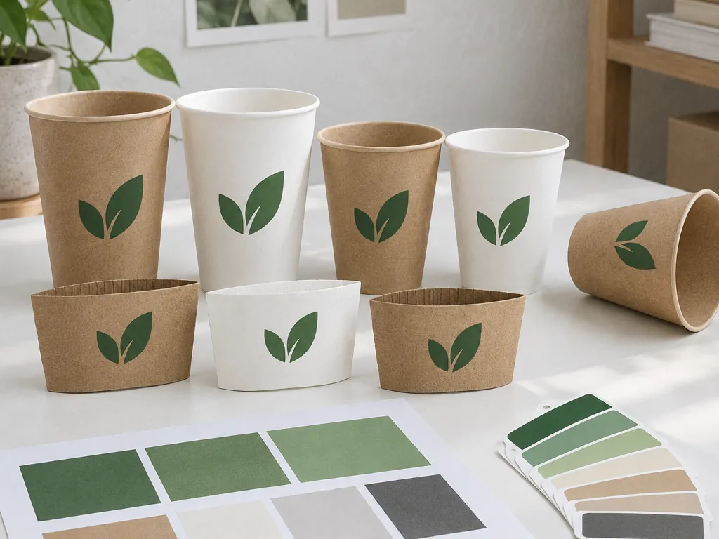 Custom printed cups